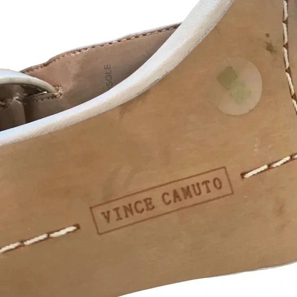 VINCE Camuto Conical studs march down the T-strap of an edgy sandal set - Picture 2 of 7
